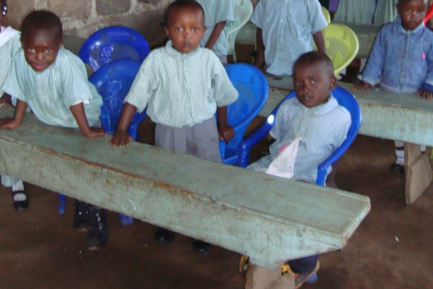Young children learning together in an early years class